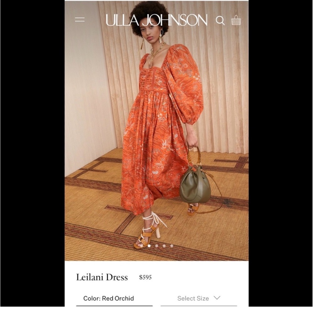 New Ulla Johnson Leilani Dress